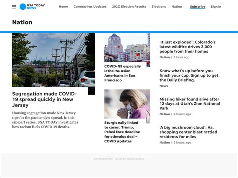 U.S. and National News .